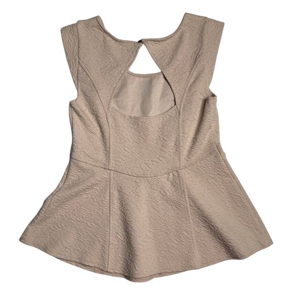 Free People Wallflower Peplum Top - Picture 3 of 5